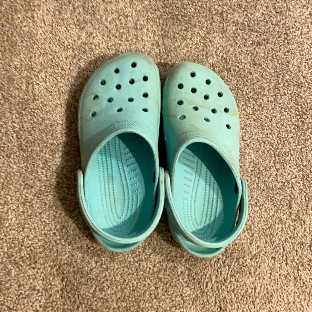 Blue Crocs